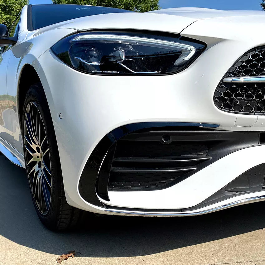 per MERCEDES W206 S206 C AMG LINE ANTERIORE AERO FLAPS SPOILER
