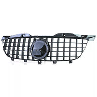 Griglia radiatore Sport nera lucida per Mercedes Sprinter W906 prefacelift 06-13