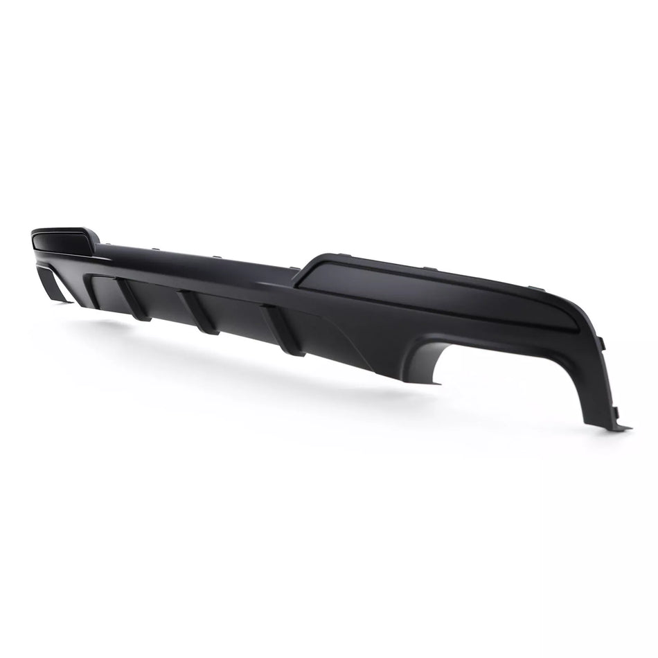 Diffusore posteriore + terminali carbonio, per BMW F10 F11 520 523 525 528 530
