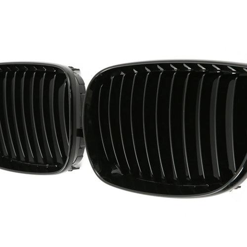 per BMW SERIE 1 E87 GRIGLIA RADIATORE NERO LUCIDO 2004-2007