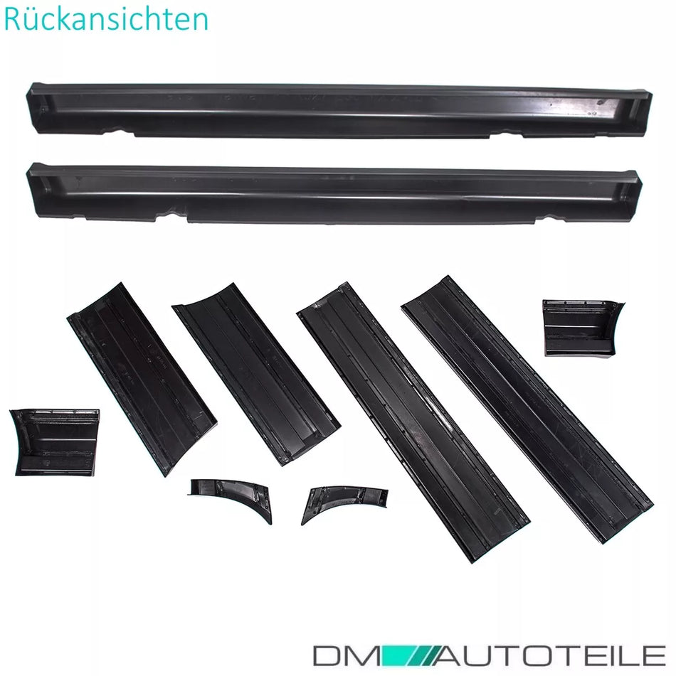 Kit minigonne laterali Sportive + tavole per BMW E30 M tecnica II touring