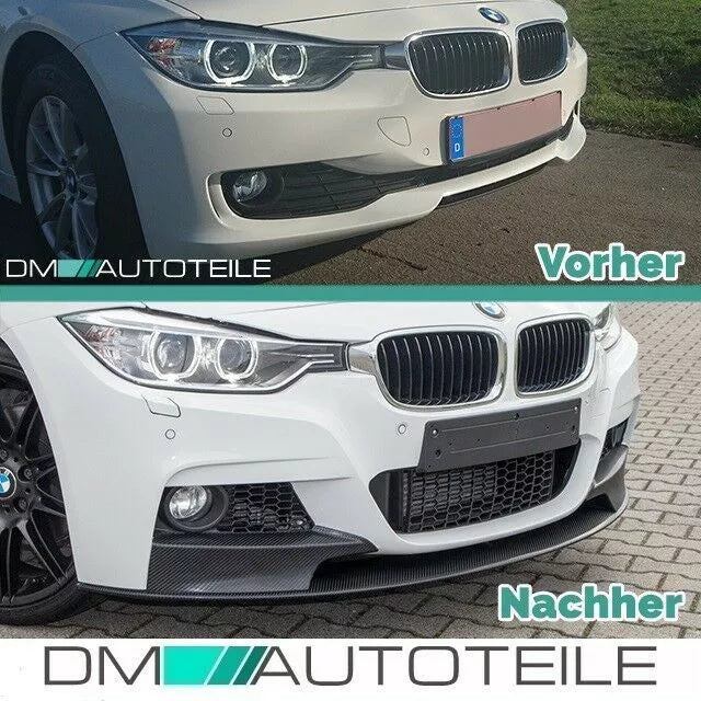 SET spoiler anteriore miniera diffusore Spoiler Posteriore per BMW F30 M Sport