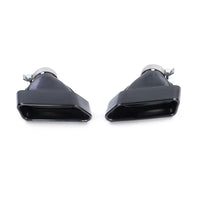 terminali V8 550 ottica nero adatti, per BMW Serie 5 F10 F11 535i 535d