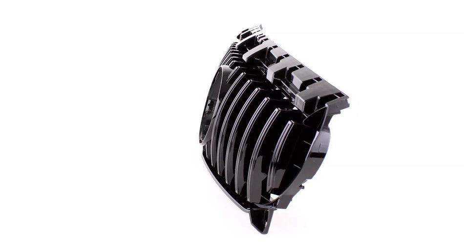 Griglia radiatore sportiva nera lucida, per Mercedes CLA C117 16-19