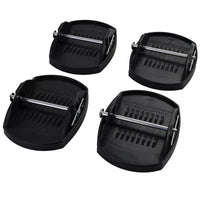 Documenti piastre di supporto, per supporti roulotte caravan rimorchio 4 pezzi