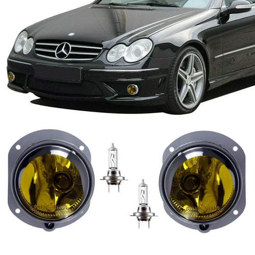 SET FENDINEBBIA GIALLO per MERCEDES W211 S211 W204 S204 C209 A209 AMG