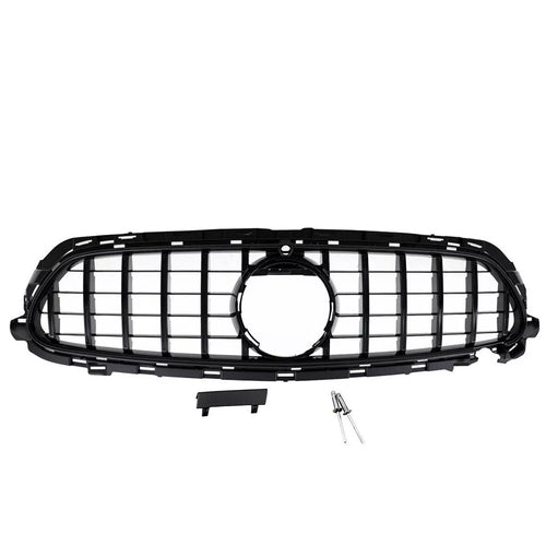 Griglia nera piena + 360° per Mercedes W213 Mopf Panamericana GT