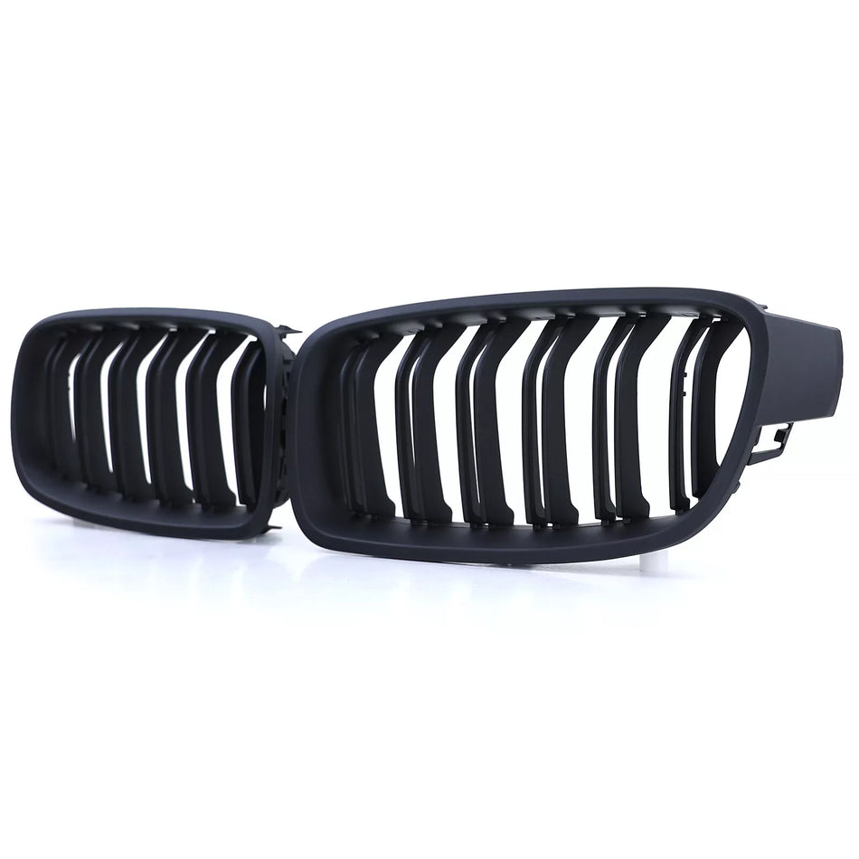Griglia Sport doppia barra prestazioni opaca, per BMW Serie 3 F30 F31 11-19