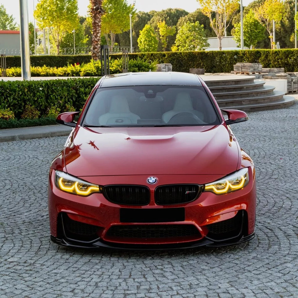 lama anteriore spoiler anteriore Lucido V3 per BMW M3 F80 M4 F82 F83 14-20