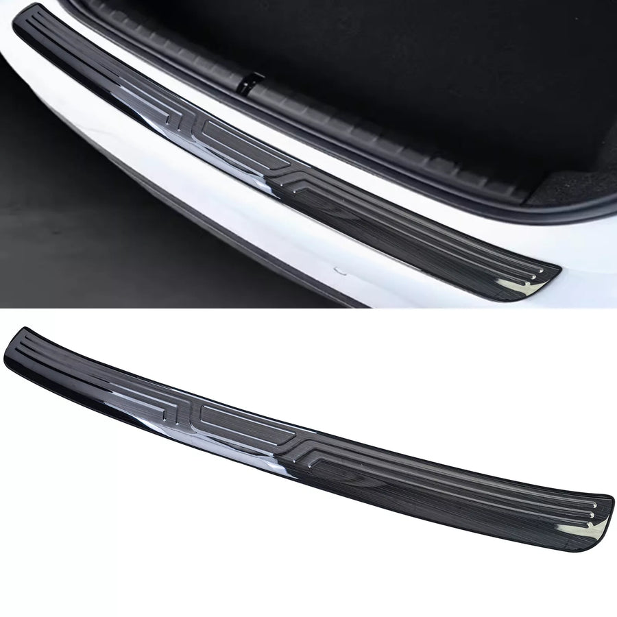 Parabordo in acciaio inox nero paraurti esterno per BMW Serie 5 G30 G31