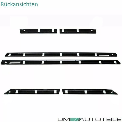 Set listelli porta emblema decorativi per BMW Serie 3 E36 Coupe Cabrio Serie & M