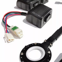 Kit Alzacristalli Elettrico per 2 Porte Universale Utilizzabile