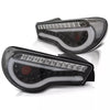 Fanali Posteriori LED Dinamici Lightbar per Toyota GT86 2012-2016 Neri