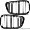 Set Griglia doppia barra Nero per BMW Serie 2 F22 F23 anche M235 240 M2