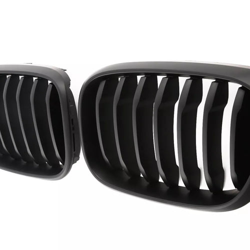 per BMW X3 X4 G01 G02 GRIGLIA RADIATORE NERO OPACO