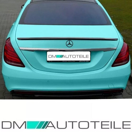 Spoiler Posteriore bagagliaio per Mercedes Classe S W222 13-17 + S63 AMG Md.