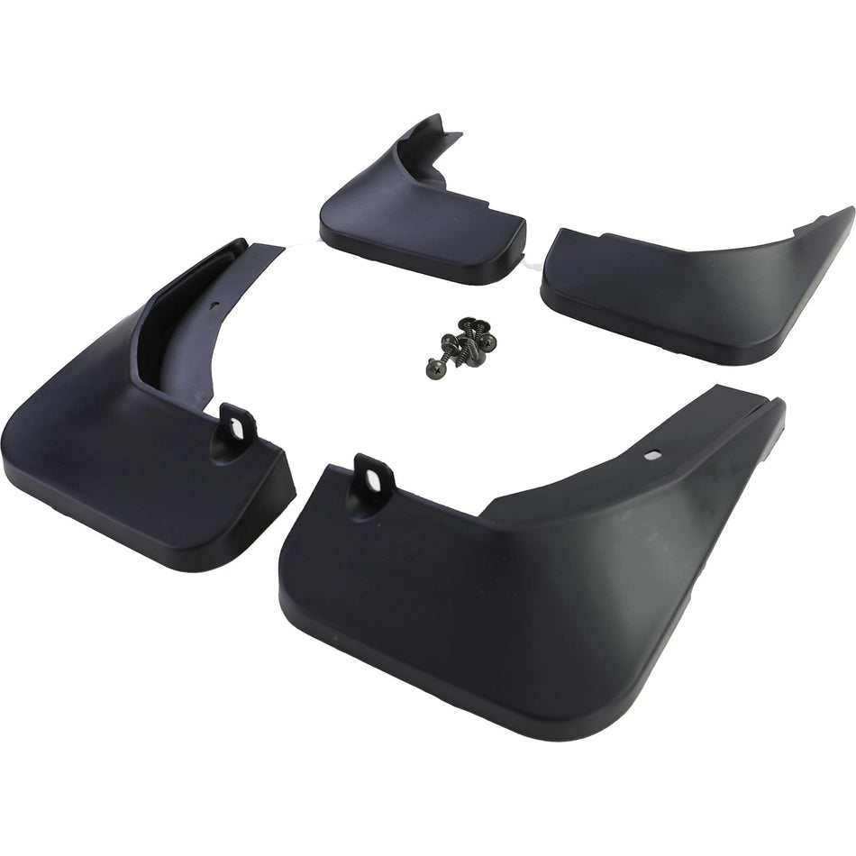 Kit paraspruzzi anteriore e posteriore nero per VW CC 358 11-16