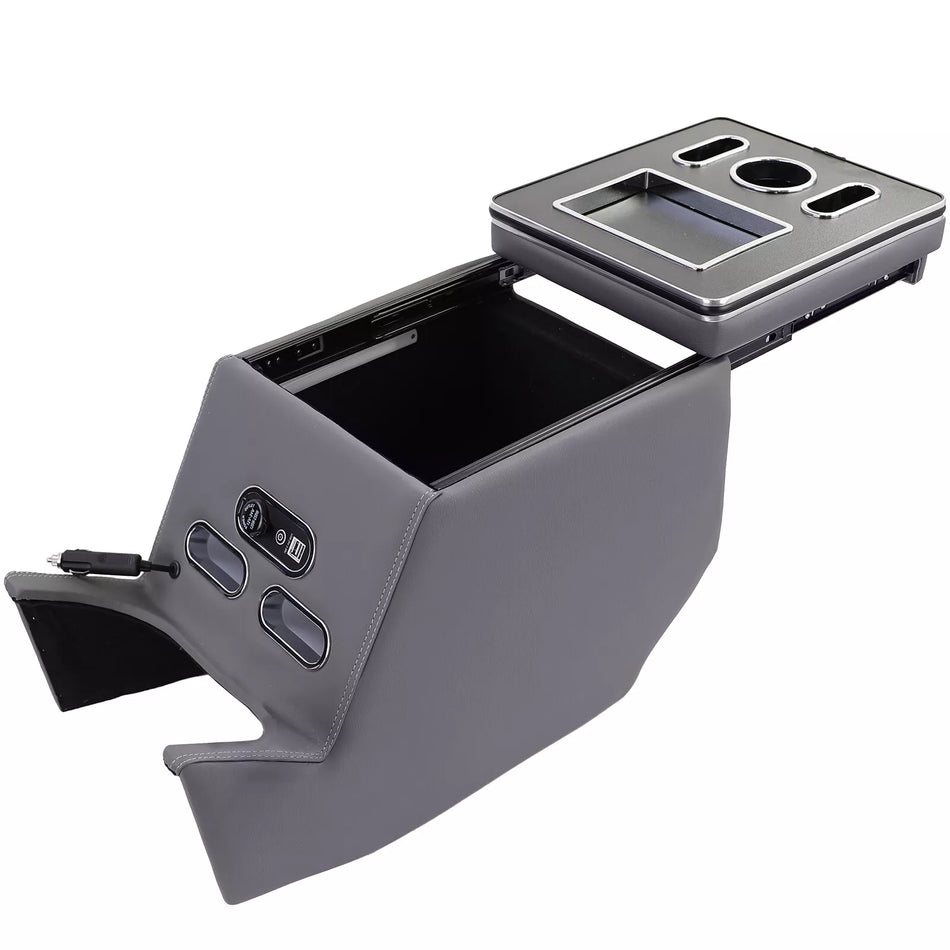 Console centrale bracciolo portaoggetti grigio adatta per Mercedes Classe V W447