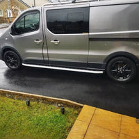 Kit battitacco passaruota ABS Nero completo Renault Traffic III X82 2014-2021