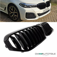 Griglia nera per BMW G30 G31 LCI senza fotocamera
