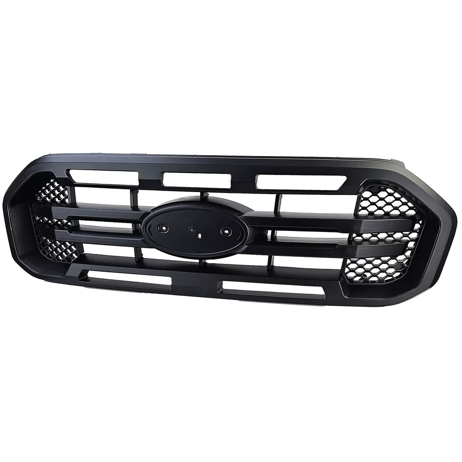 Griglia nera doppio ponte + LED adatta, per Ford Ranger T8 19-23 2.0 TDCi