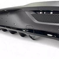 Diffusore + Terminali di Scarico 2X2 (CROMO) per MERCEDES C167 GLE COUPE