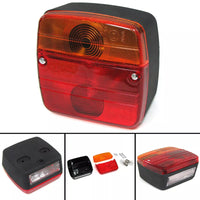 Fanale posteriore illuminazione rimorchio roulotte + certificazione elettrica