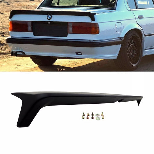 Spoiler Posteriore bagagliaio Posteriore Nero cender - per BMW Serie 3 E30