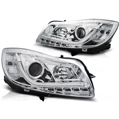 Fari Luce Diurna LED Cromo LTI per Opel Insignia 08-12
