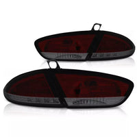 Fanali posteriori LED per Seat Leon 1P Facelift 2009-2012 in rosso/fumo
