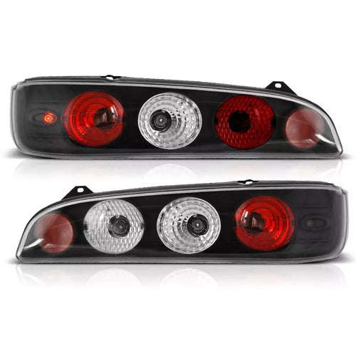 Set Luci Posteriori Nero Chiaro per Fiat Seicento (600) Anno 1998-2010