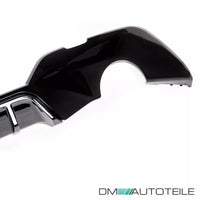 Diffusore posteriore Competition Nero Lucido per BMW Serie 3 G20 G21 M