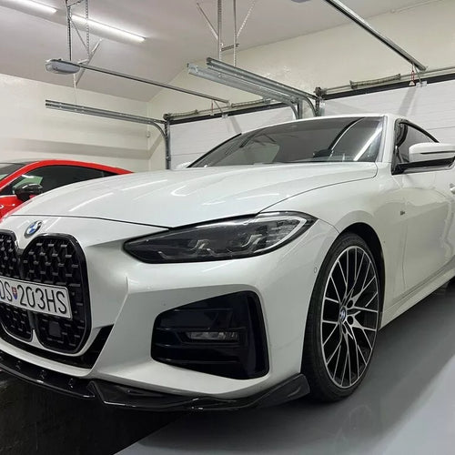 Spoiler anteriore lama Lucido per BMW Serie 4 G22 G23 solo M 2020-2024
