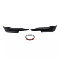 Set flaps labbra angoli Nero Opaco per BMW Serie 3 E92 E93 M pacchetto