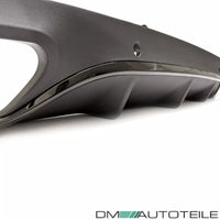 Diffusore posteriore Nero Lucido per Mercedes Classe C C205 A205 AMG Sport