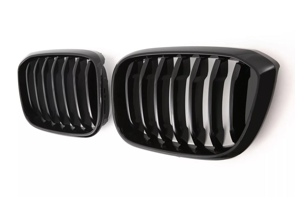per BMW X3 X4 G01 G02 GRIGLIA RADIATORE LUCIDA NERO