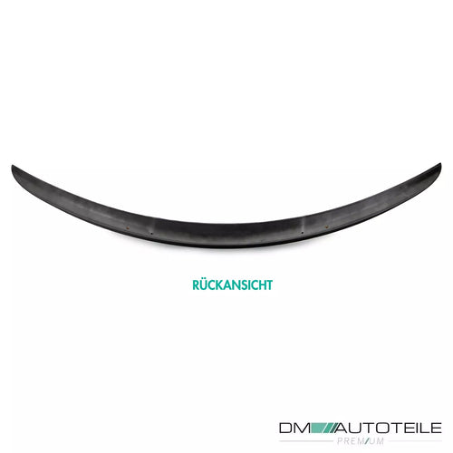 Spoiler Posteriore Bagagliaio Nero Opaco per Mercedes W205 C205 Coupe