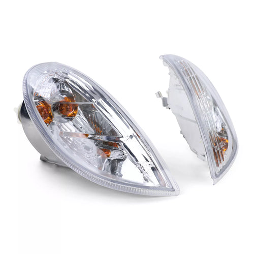 Frecce in vetro trasparente con lampadina, per Mercedes SLK R170 96-04