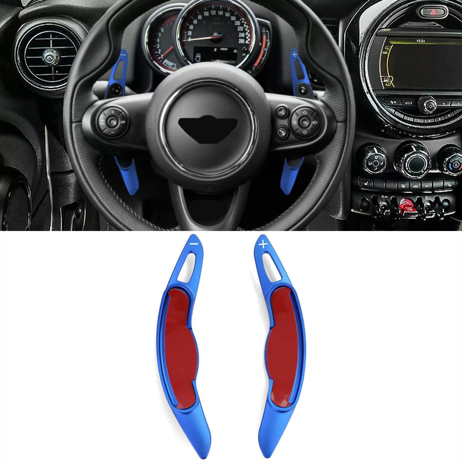 Palette Palette alluminio blu adatta, per Mini Cooper F55 F56 Cabrio F57