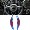Palette Palette alluminio blu adatta, per Mini Cooper F55 F56 Cabrio F57