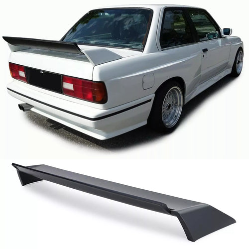 Spoiler posteriore ala posteriore effetto sport in ABS per BMW Serie 3 E30 82-92