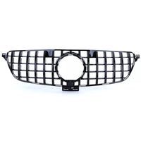 Griglia radiatore sportiva nera lucida adatta,per Mercedes GLE W166 15-19