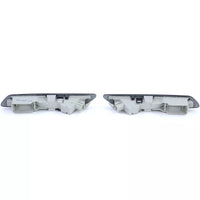 Frecce laterali LED vetro trasparente nero fumo, per BMW Serie 5 F10 F11 10-13