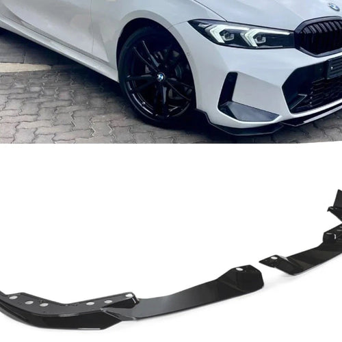 Spoiler Lama anteriore splitter per BMW Serie 3 G20 G21 LCI dal 07/2022