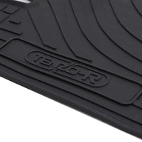 Tappetini in gomma premium set 4 pezzi neri per Jeep Grand Cherokee WK2 10-21
