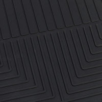 Tappetini auto in gomma neri set premium per Kia Sportage ogni km 04-10