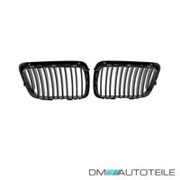 Set Griglia nera opaca barra singola per BMW Serie 3 E36 lifting 96-99