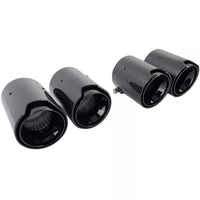4 terminali in carbonio adatti, per BMW M2 F87 M3 F80 M4 F82 F83