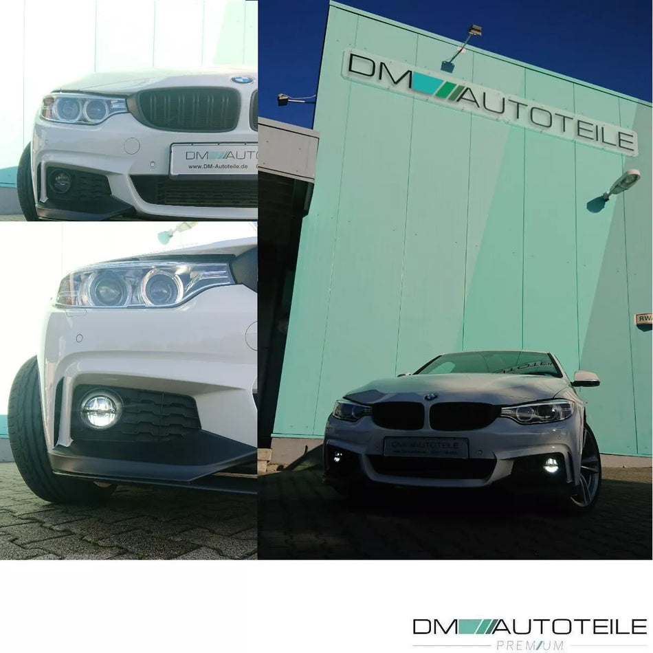2 x set fendinebbia LED vetro per BMW F30 F31 F20 F21 F32 F33 F36