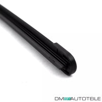 2x Spazzole Tergicristallo Flat Blade Silence Lunghezza 475mm per Modelli BMW